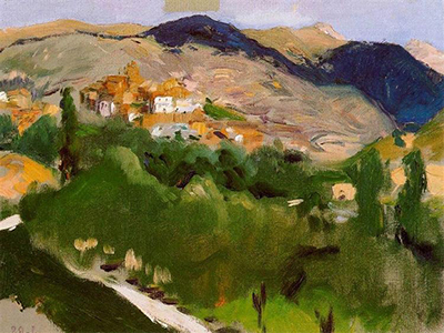 Mountains at Jaca Joaquin Sorolla